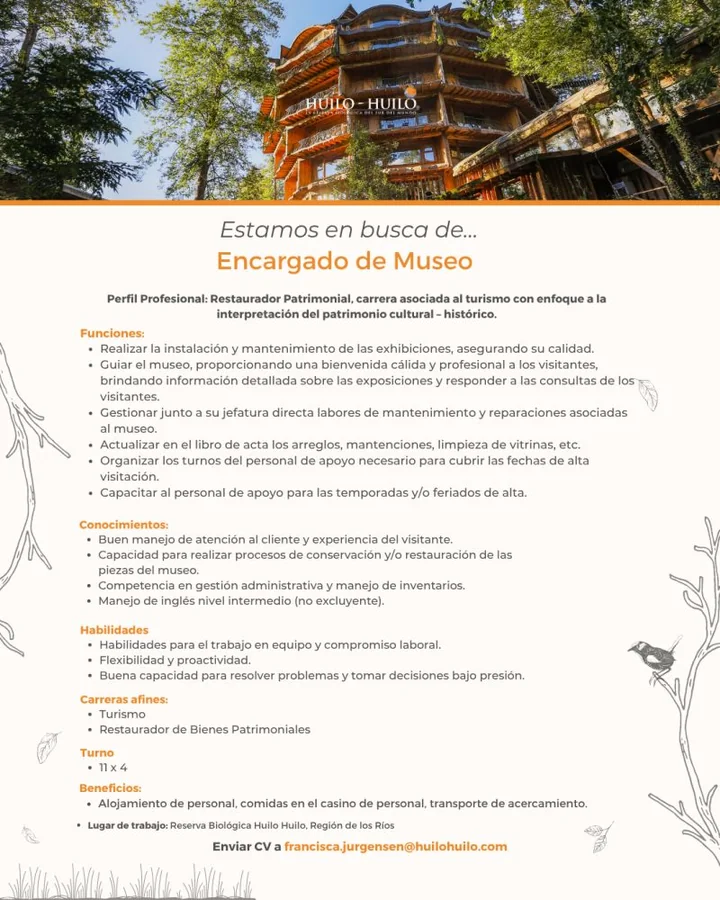 Encargado de Museo - imagen 1