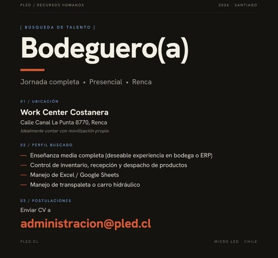 Bodeguero(a) - imagen 1