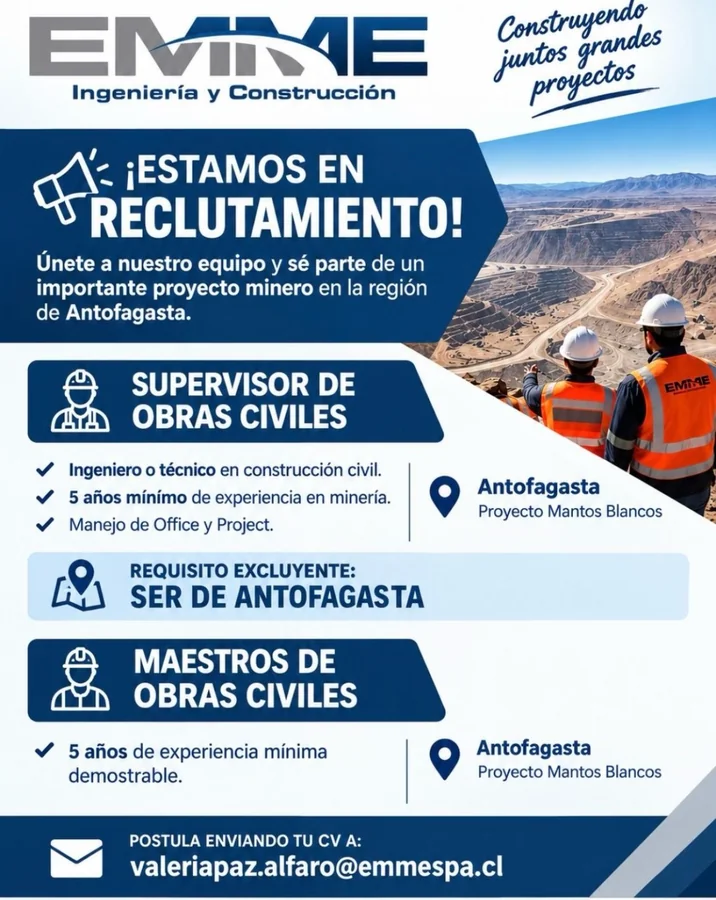 Supervisor y Maestros de Obras Civiles - imagen 1
