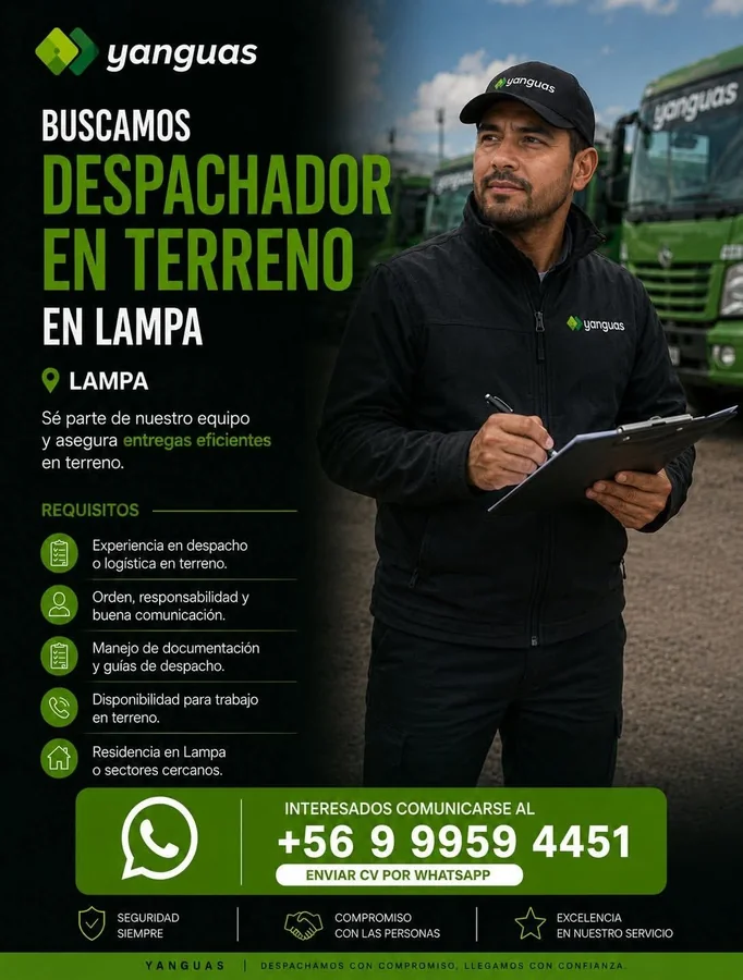 Despachador en Terreno - imagen 1