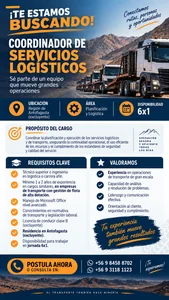 Coordinador servicios logísticos. - imagen 1