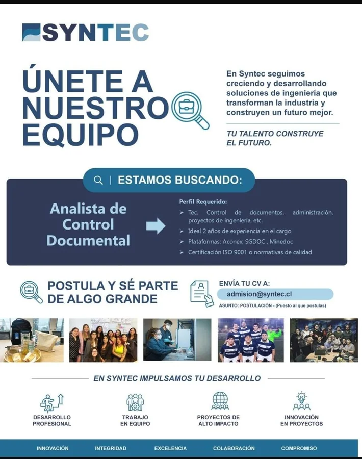 Analista de Control Documental - imagen 1