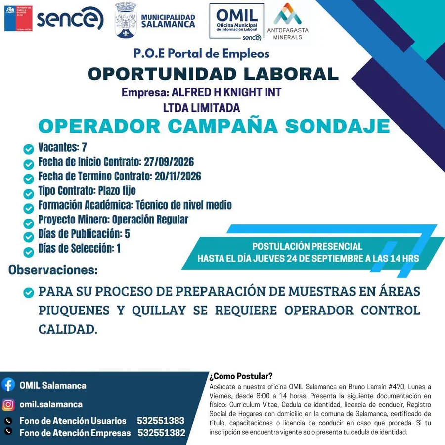 Operador Campaña Sondaje - imagen 1