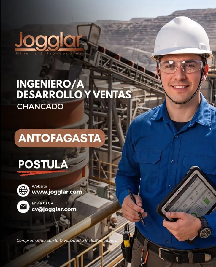 Ingeniero/a de Desarrollo y Ventas Chancado - imagen 1