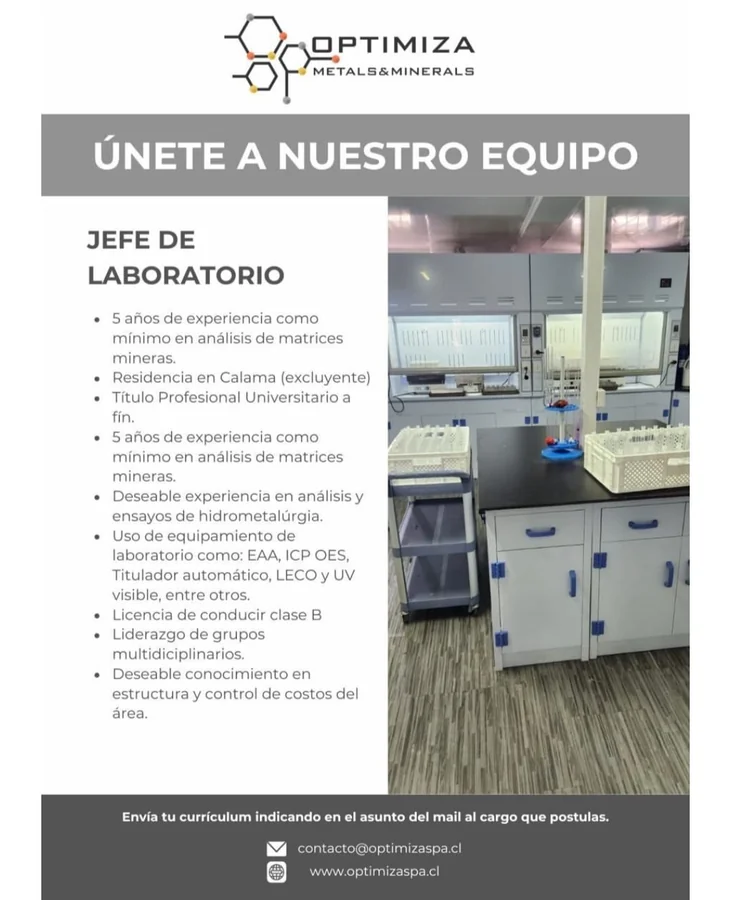 Jefe de Laboratorio - imagen 1