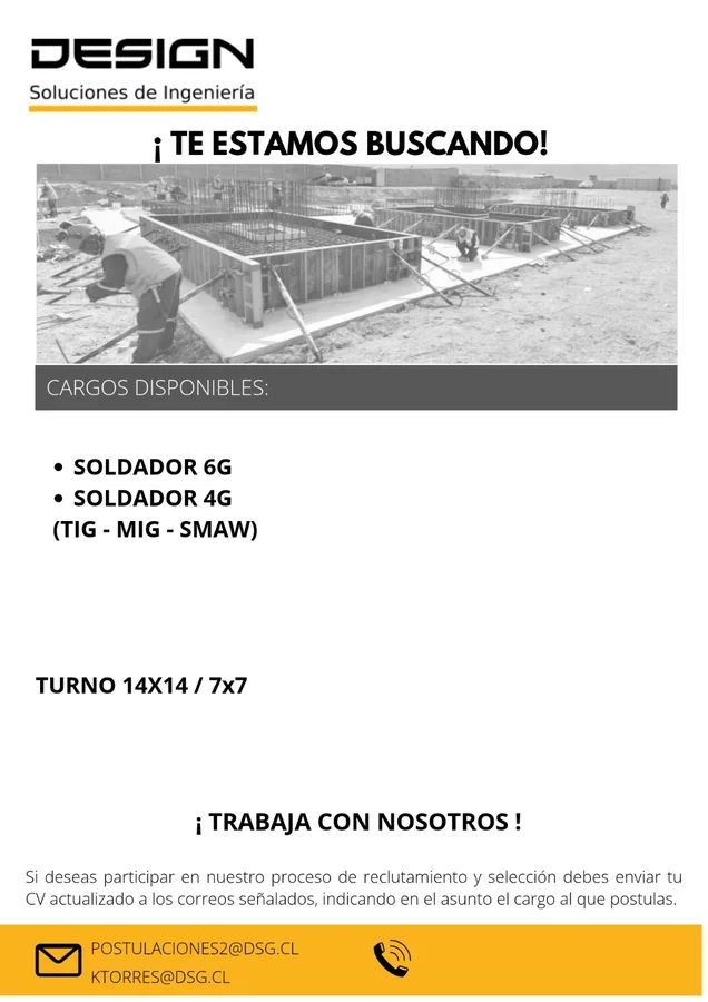 Soldadores 6G y 4G - imagen 1
