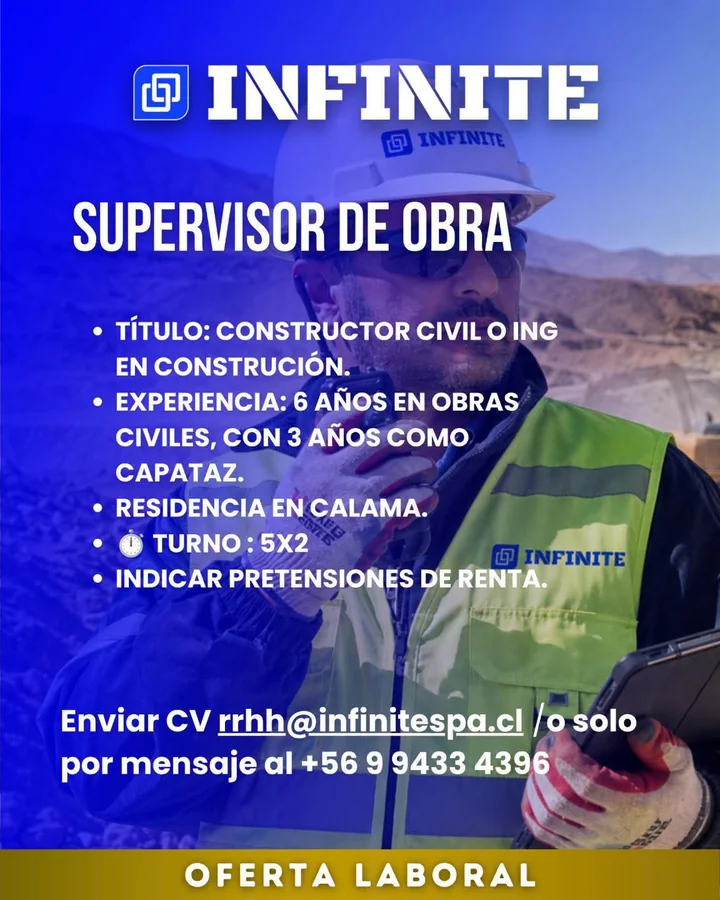 Supervisor de Obra - imagen 1