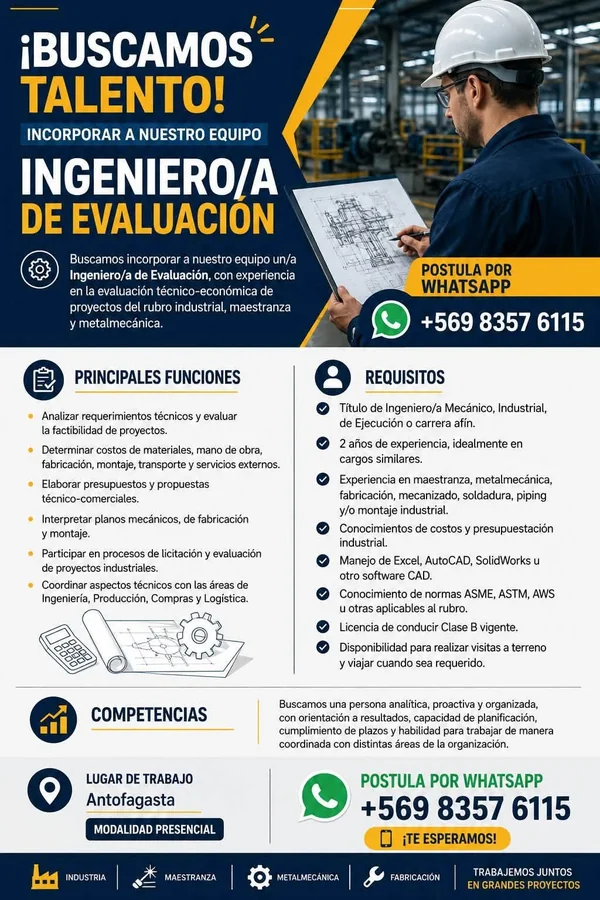 Ingeniero/a de Evaluación - imagen 1