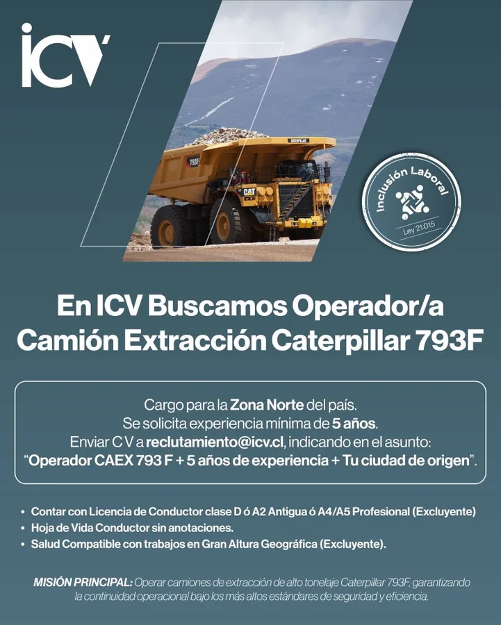 Operador de Camión Extracción Caterpillar 793F - imagen 1