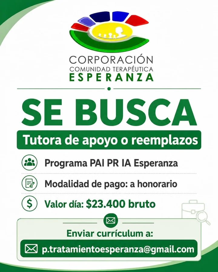 Tutora de Apoyo o Reemplazos - imagen 1