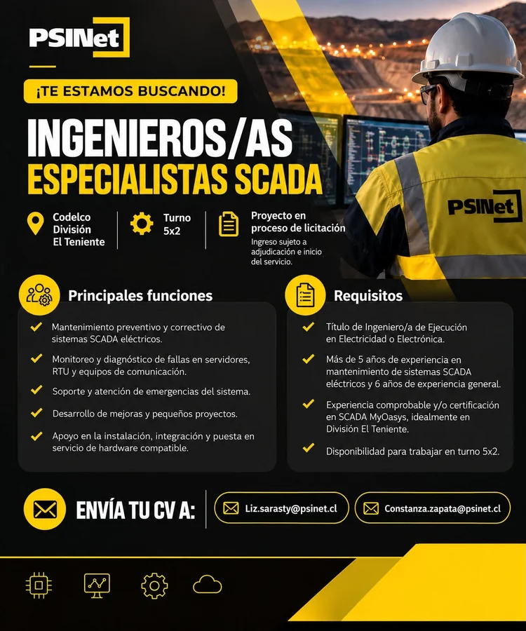 Ingeniero/a Especialista SCADA - imagen 1