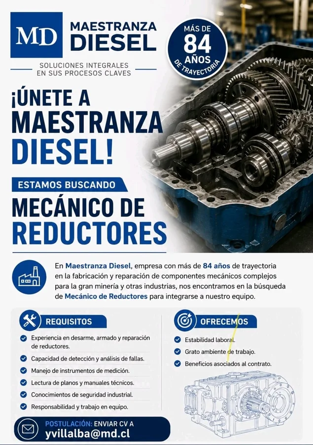 Mecánico de Reductores - imagen 1
