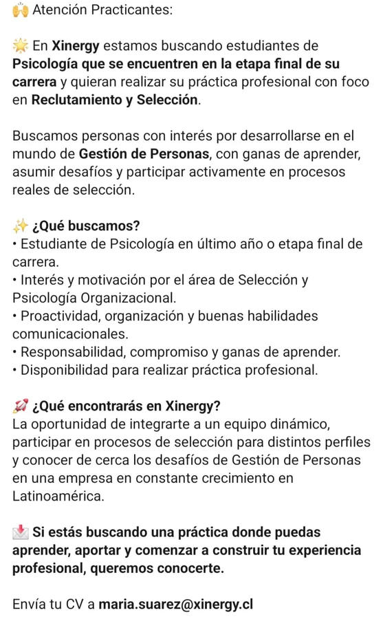 Práctica Profesional en Reclutamiento y Selección - imagen 1