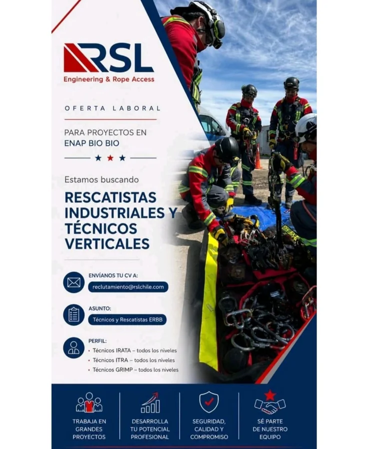 Rescatistas industriales y técnicos verticales - imagen 1