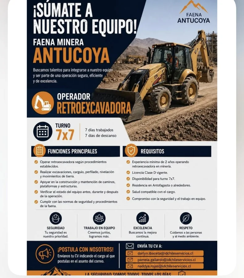 Operador Retroexcavadora 7x7 - imagen 1