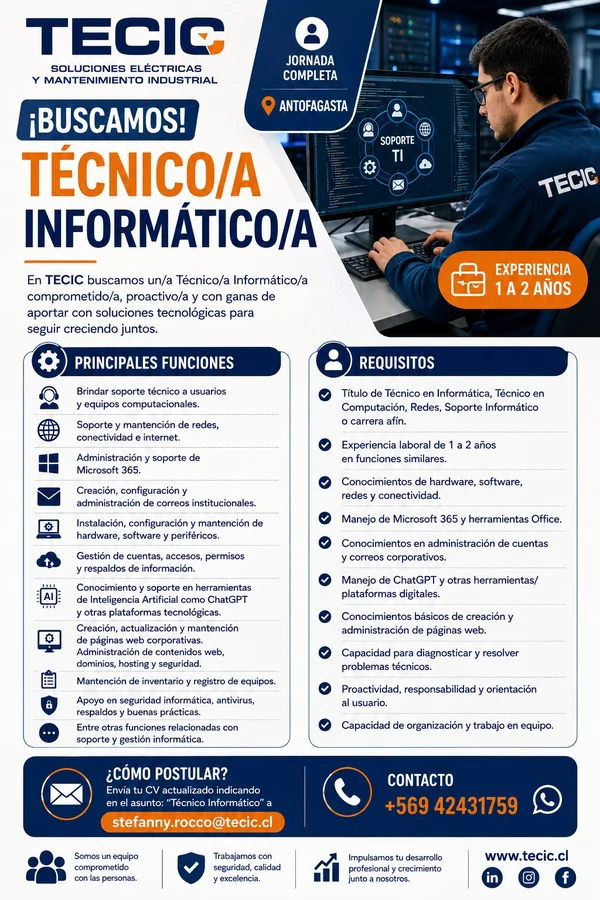 Técnico Informático - imagen 1