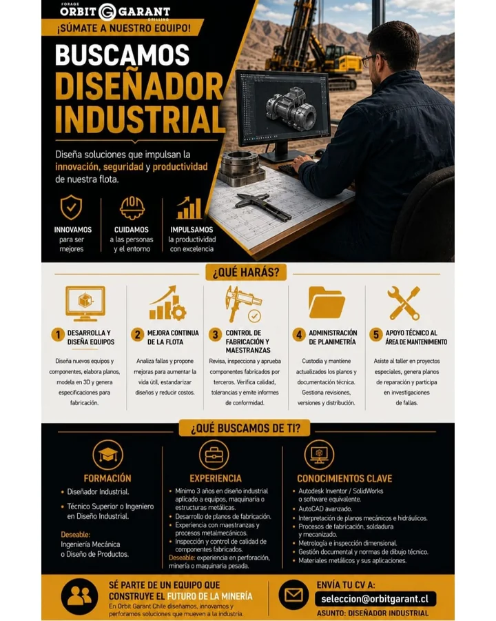 Diseñador Industrial - imagen 1