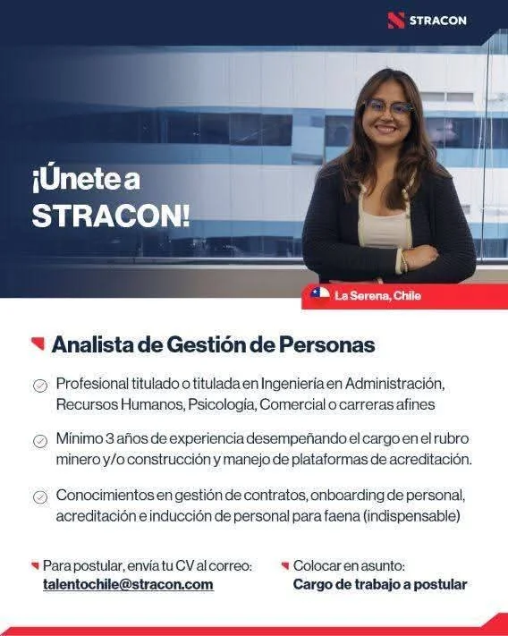 Analista de Gestión de Personas - Minería La Serena - imagen 1