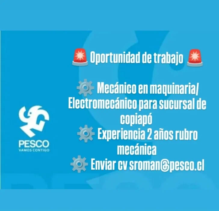 Mecánico en Maquinaria o Electromecánico - imagen 1