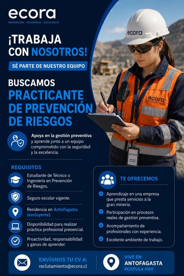 Practicante de Prevención de Riesgos - imagen 1