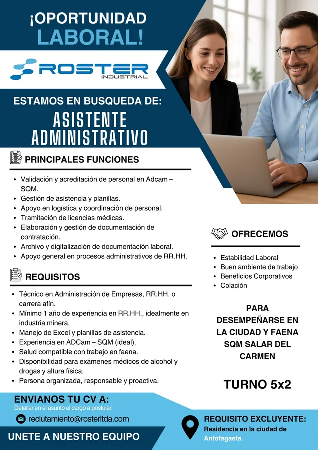Asistente Administrativo - imagen 1
