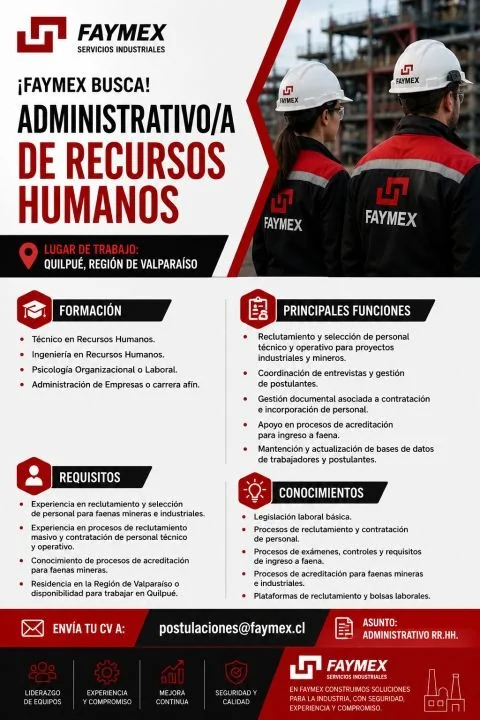 Administrativo/a de Recursos Humanos - imagen 1