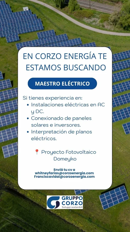 Maestro eléctrico para proyecto fotovoltaico - imagen 1