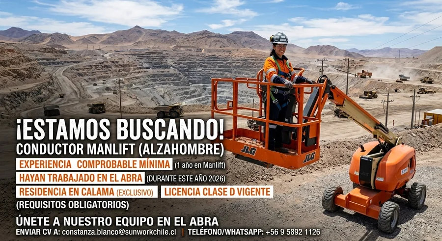 Conductor Manlift (Alzahombre) - imagen 1