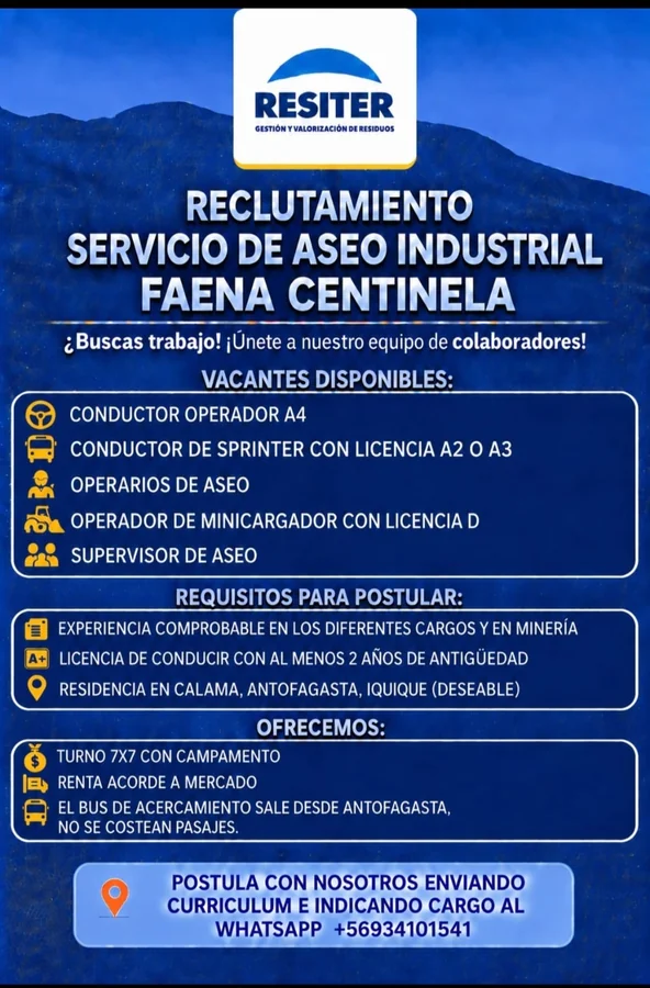 Personal Aseo Industrial y Conductores - imagen 1