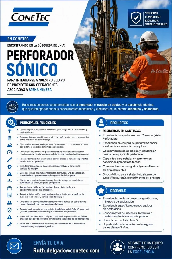Perforador Sónico - imagen 1