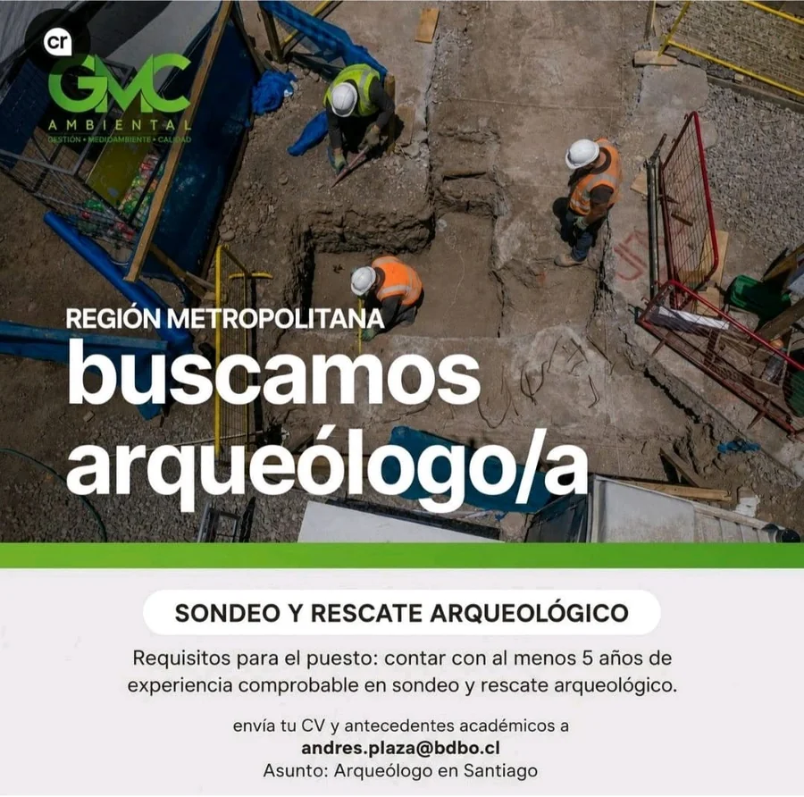 Arqueólogo/a de Sondeo y Rescate - imagen 1