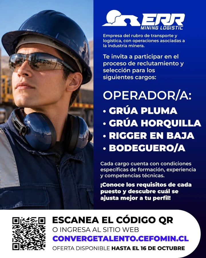 Operadores y Bodegueros - Logística Minera - imagen 1