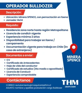 Operador Bulldozer - imagen 1