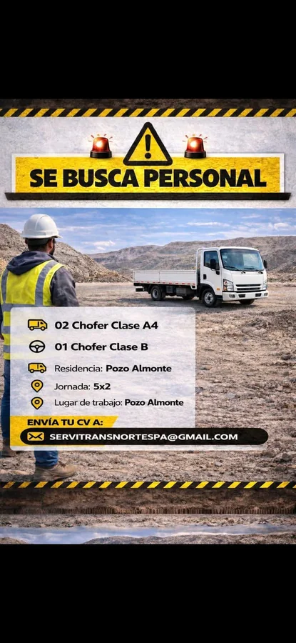 Choferes Clase A4 y Clase B - imagen 1