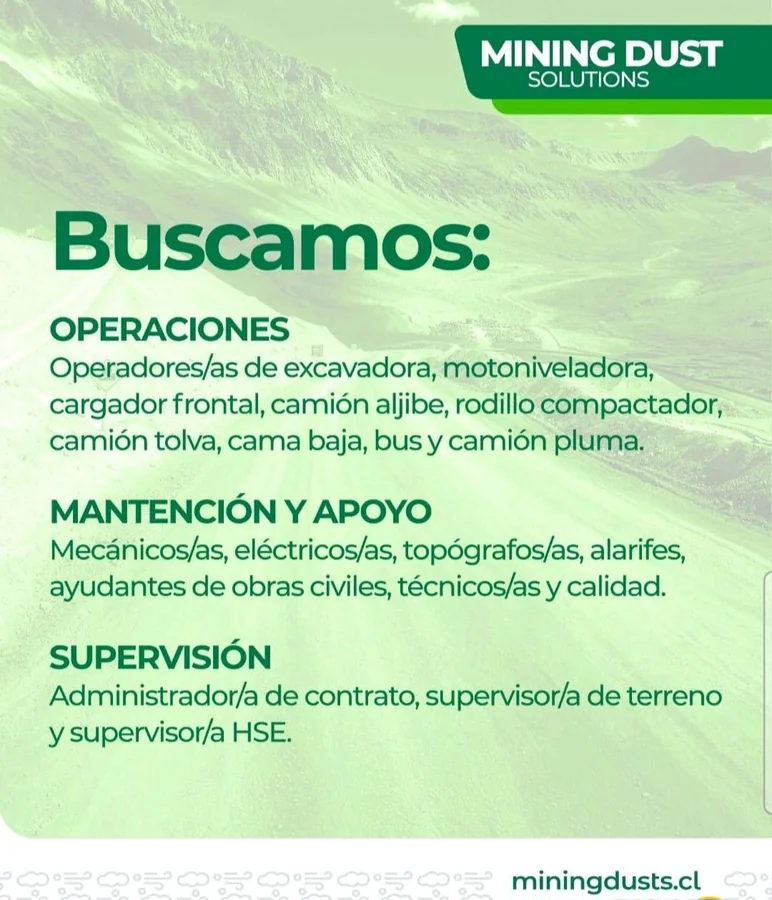 Personal para operaciones, mantención y supervisión - imagen 1