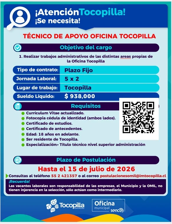 Técnico de Apoyo Administrativo - imagen 1