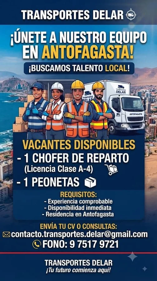 Chofer de reparto y peonetas - imagen 1