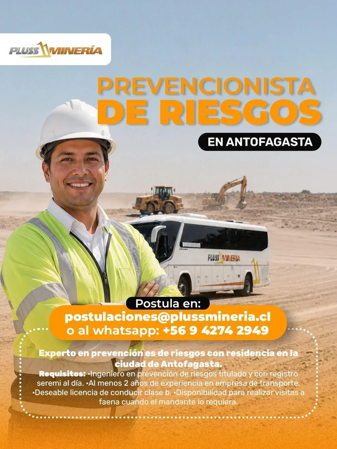 Experto en Prevención de Riesgos Antofagasta - imagen 1