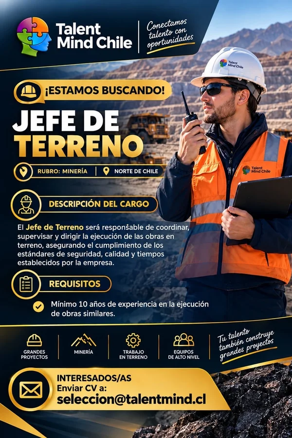 Jefe de Terreno - imagen 1