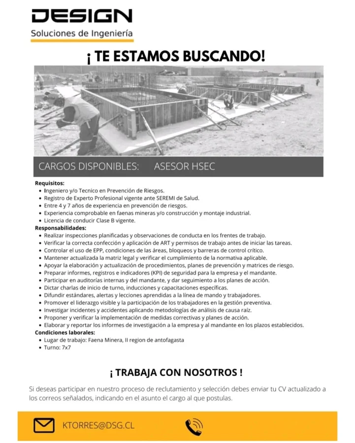 Asesor HSEC - imagen 1