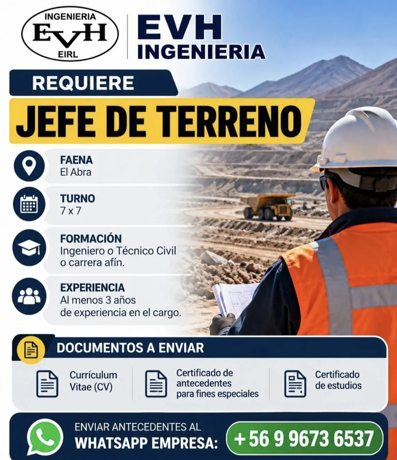 Jefe de Terreno - imagen 1