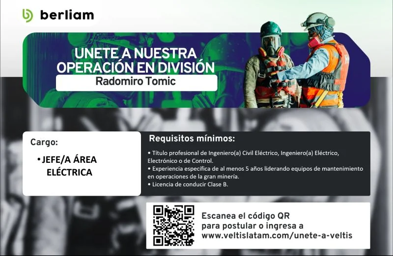 Jefe/a de Área Eléctrica - imagen 1
