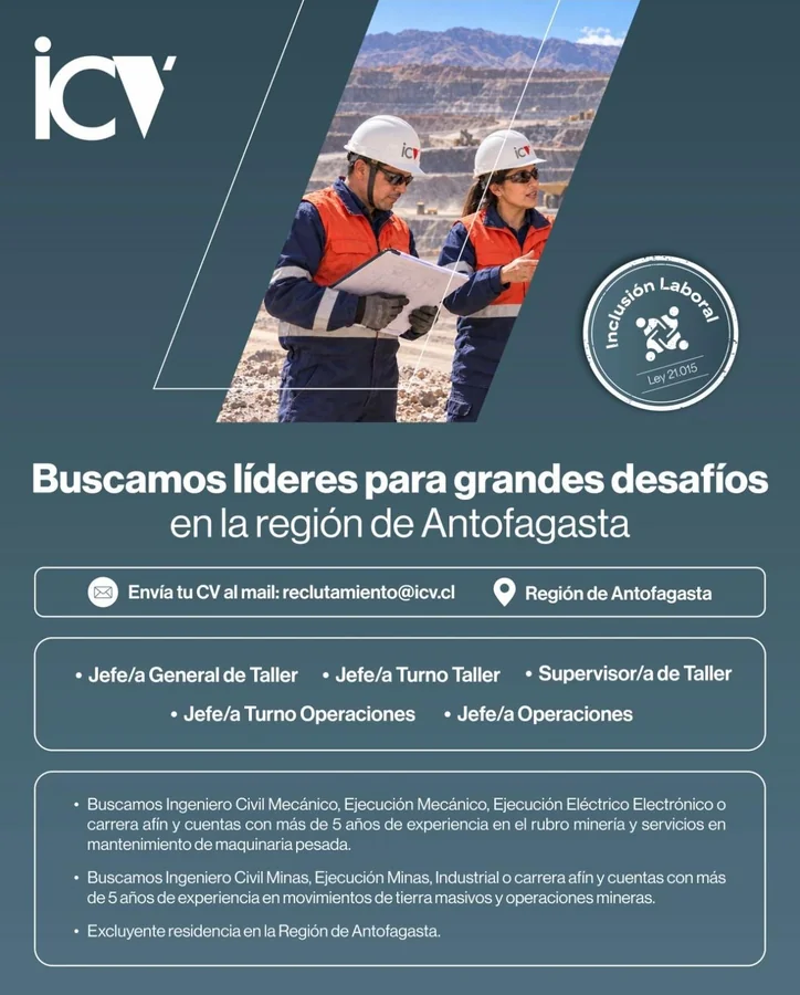 Líderes de Taller y Operaciones Mineras - imagen 1