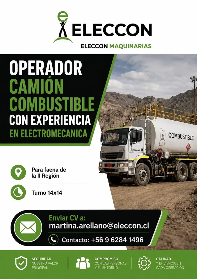 Operador de Camión Combustible - imagen 1