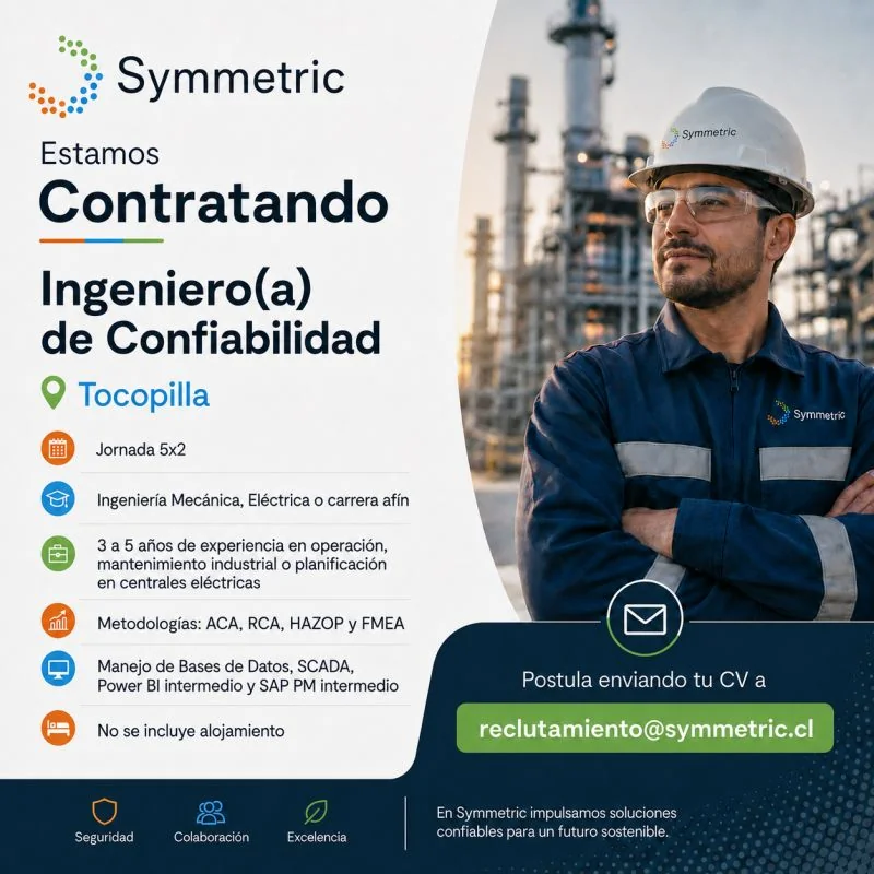 Ingeniero(a) de Confiabilidad - imagen 1