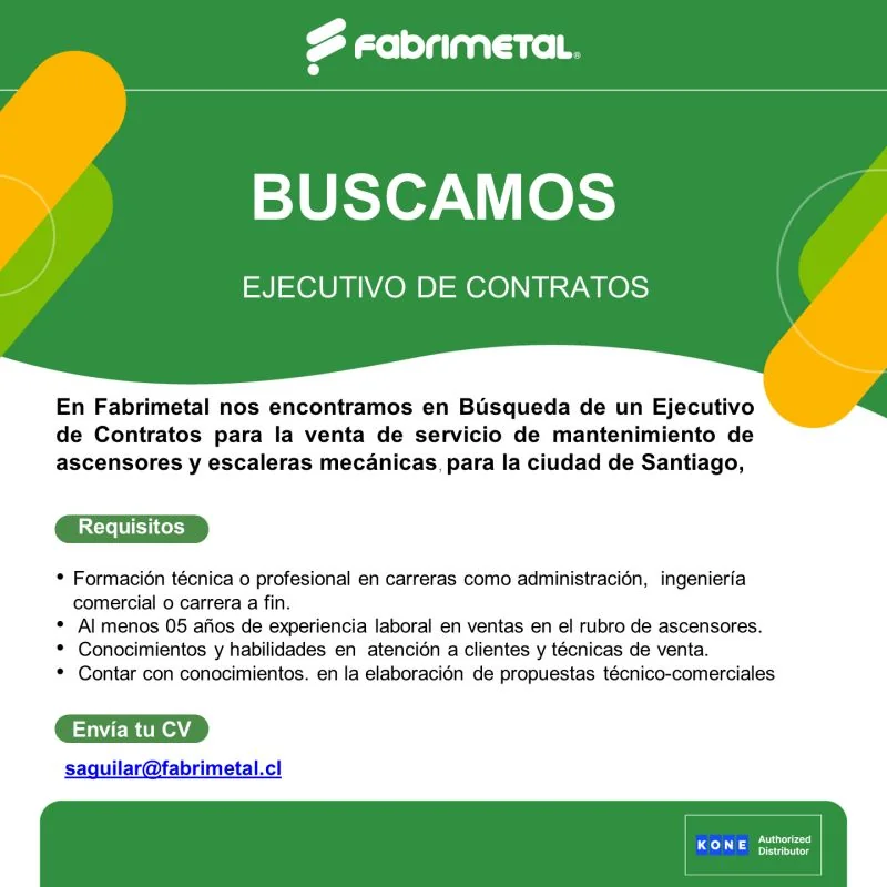 Ejecutivo de Contratos - imagen 1