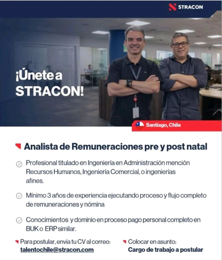 Analista de Remuneraciones Pre y Postnatal - imagen 1