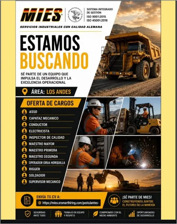 Búsqueda de técnicos y operarios para minería - imagen 1