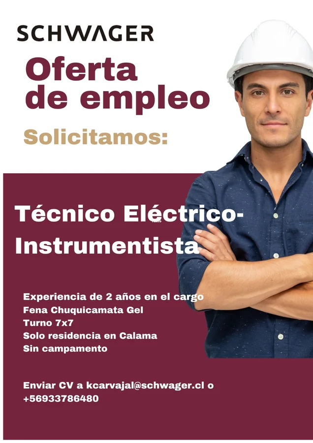 Técnico Eléctrico-Instrumentista - imagen 1