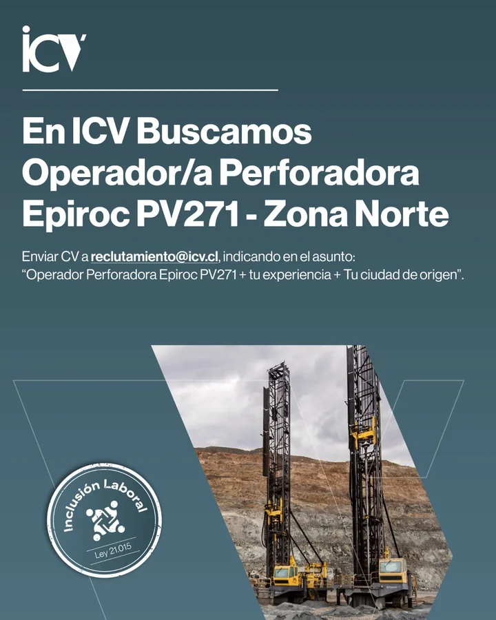 Operador/a Perforadora Epiroc PV271 - imagen 1